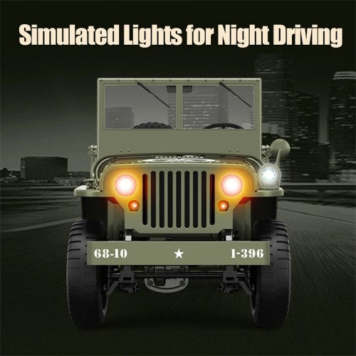 JJRC C8815 1:10 Willys Military 4WD RC Jeep