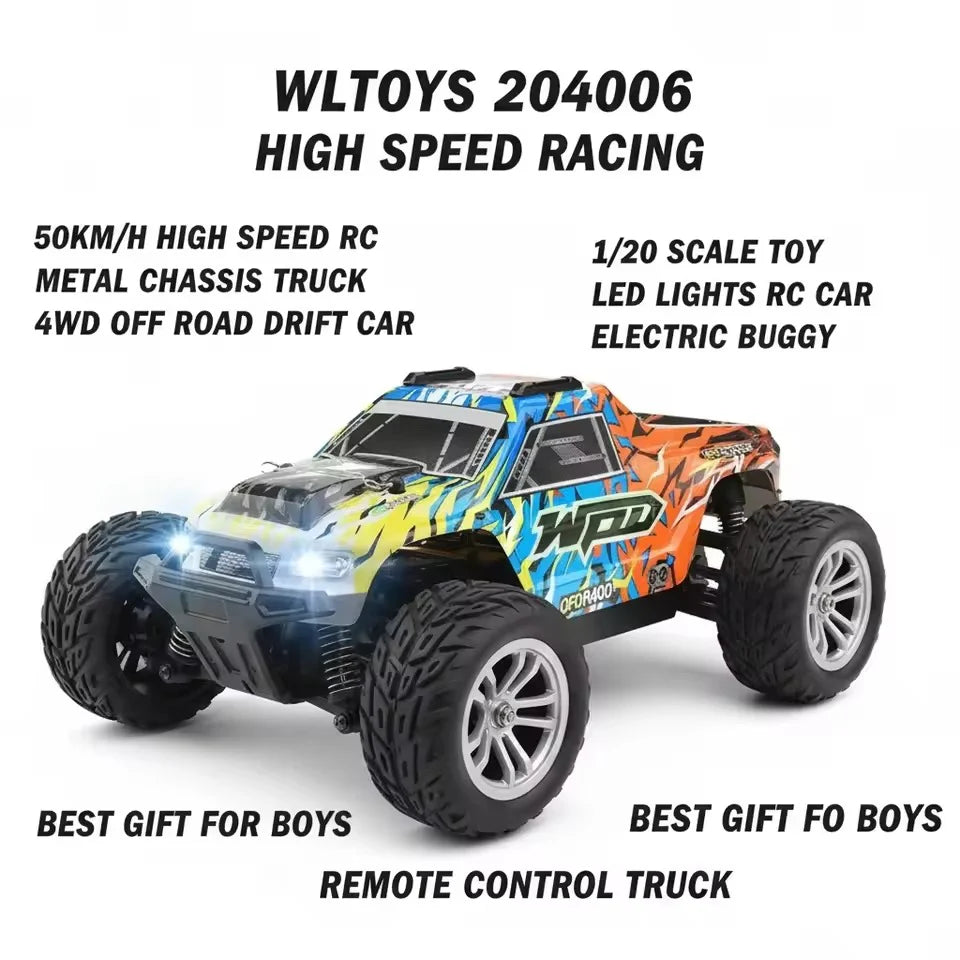 50km/h dual-speed RC monster truck
