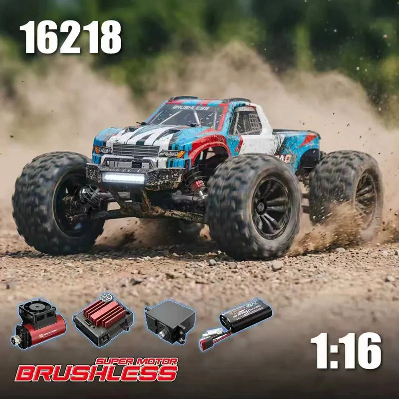 Buy MJX Hyper Go 16218 1:16 4WD brushless RC monster truck in India