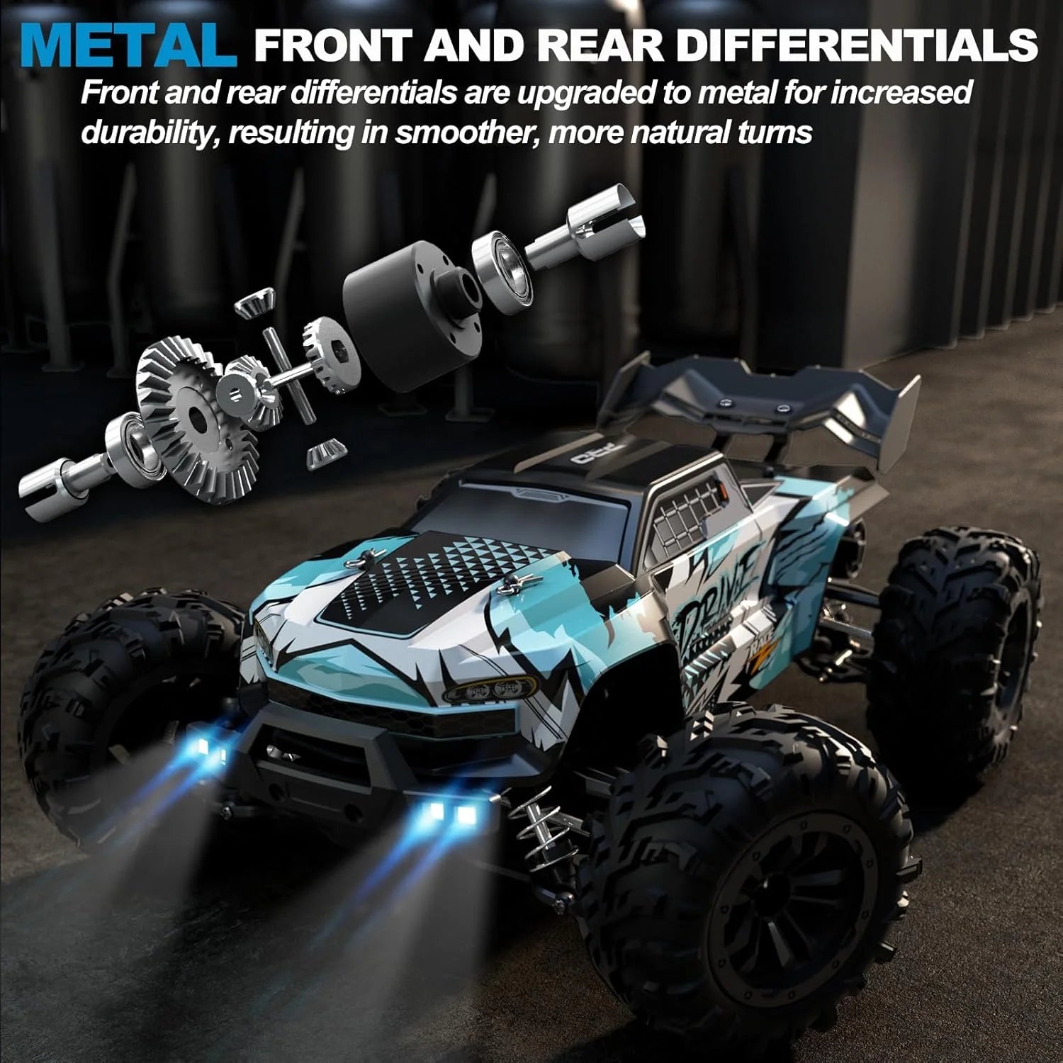 SCY 16102PRO RC Car Suspension and Off Road Performance
