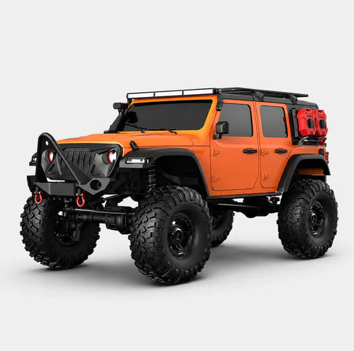 HB R1012 RC crawler front view rugged tires