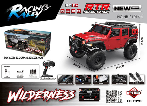 HB R1014 1/10 RC rock crawler with differential lock India