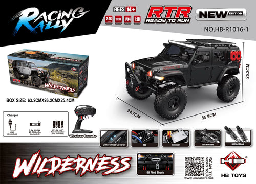HB R1016 1/10 RC rock crawler with differential lock India