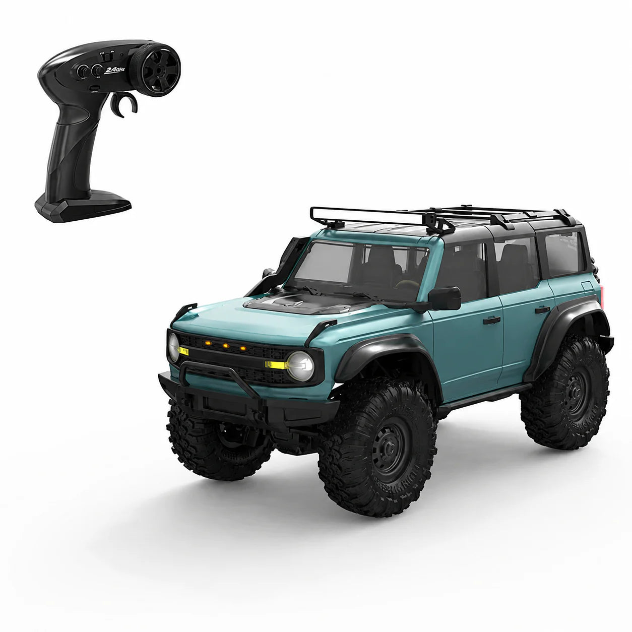 HB R1602 Blue 1:16 Ford Bronco RC Car 4WD Crawler India
