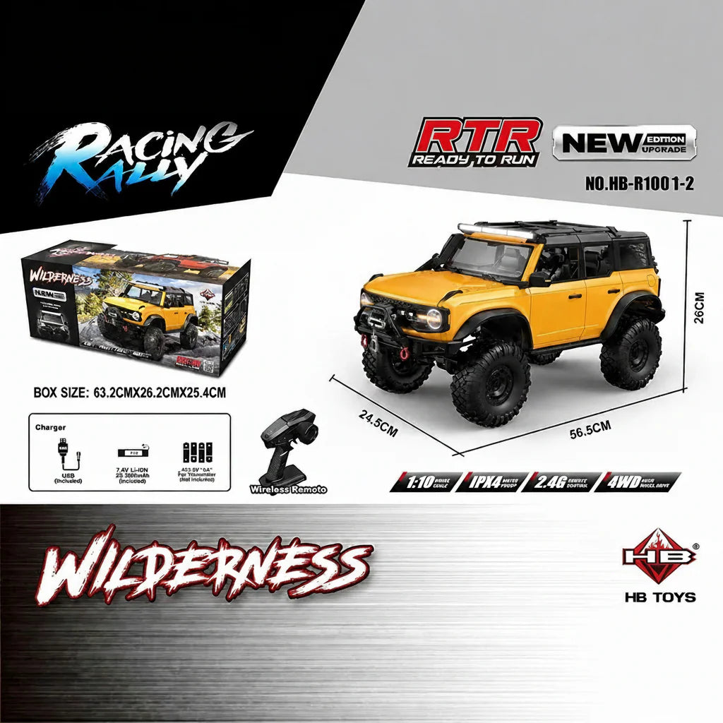 HB R1001 yellow Bronco RC crawler India