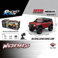 HB R1002 red RC crawler Bronco