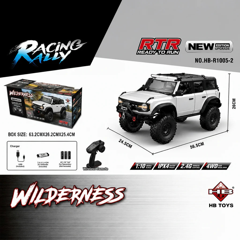 HB R1005 light grey RC crawler