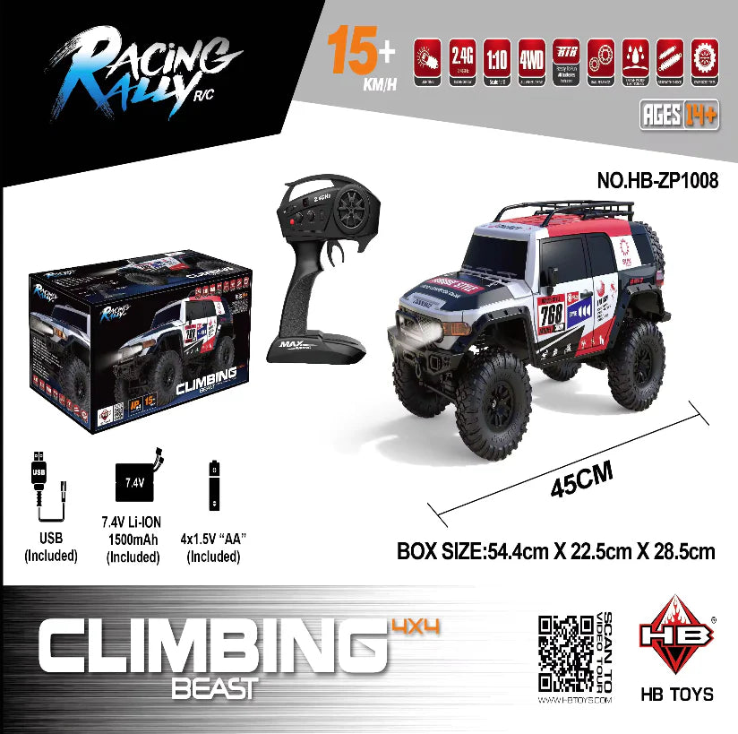HB ZP1008 Toyota FJ RC crawler India