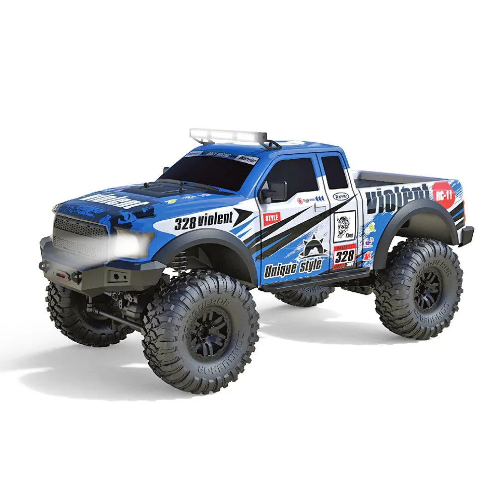 off road RC truck terrain driving
