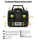 Huina 1537 heavy duty RC truck performance shot
