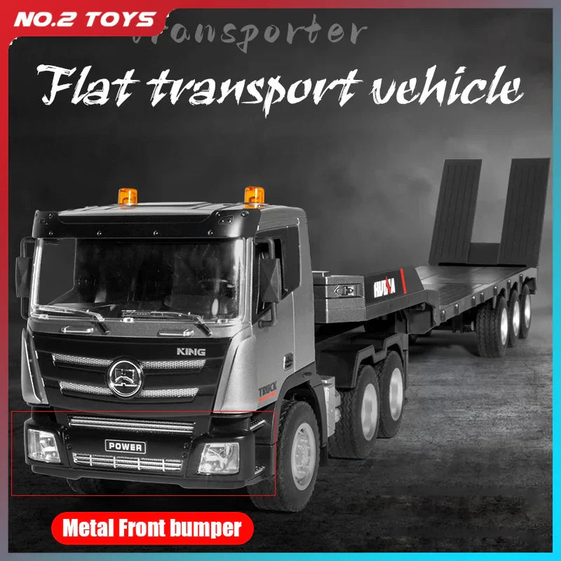 Huina 1318 RC lowbed transport truck
