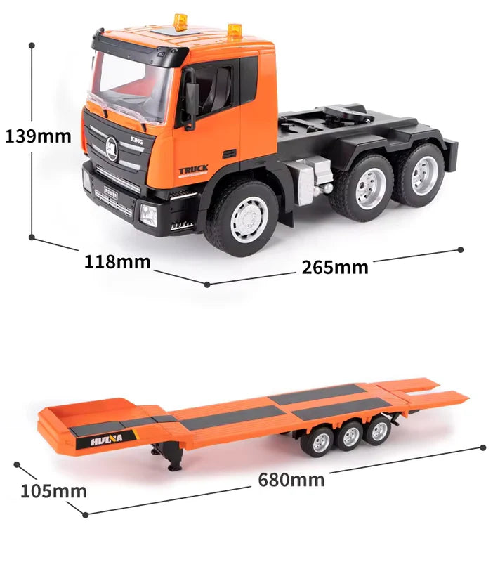 Construction RC transport vehicle detailed design