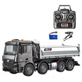 Huina 1536PRO 1:14 RC dump truck alloy body front view
