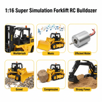 Huina 1554 RC Bulldozer 2026 Model
