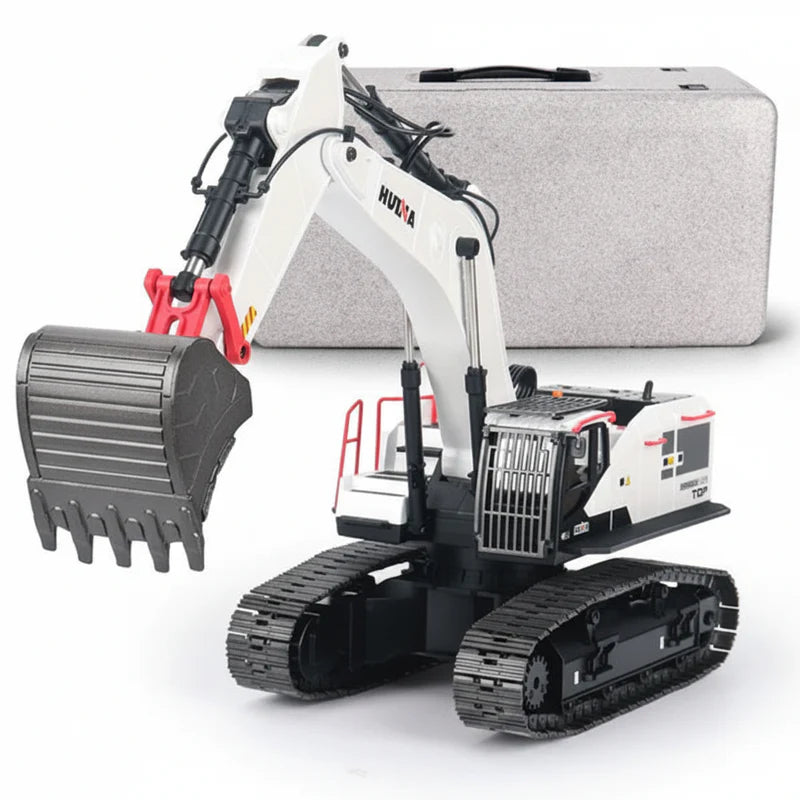 Huina 1594 1:14 RC excavator front view
