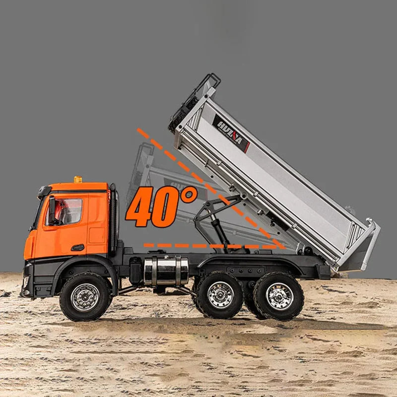 Huina 1598 1:14 RC Dump Truck 2