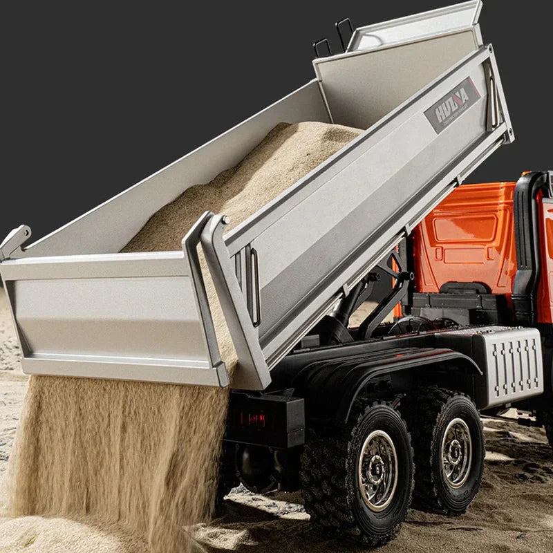 Huina 1598 1:14 RC Dump Truck 4