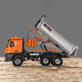 Huina 1598 heavy duty RC truck orange color