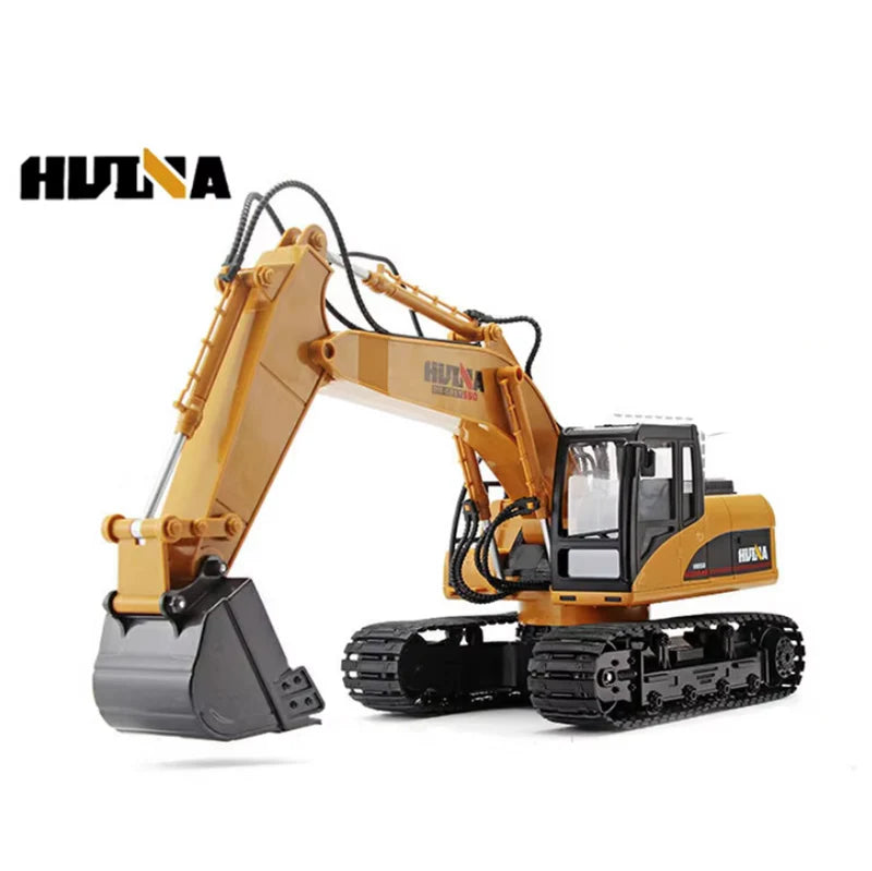 Huina 550HD 1:14 RC excavator version 2 front view