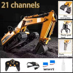 Huina excavator RTR package full box contents