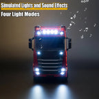 Huina 1501A detailed cabin and LED lights