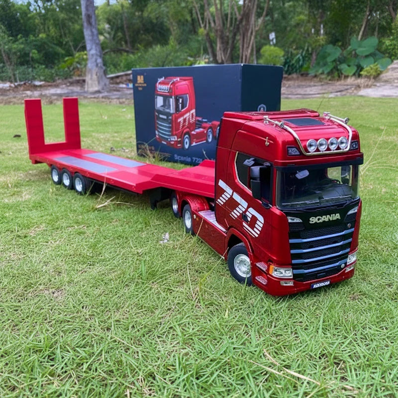 Huina 770S transport truck outdoor driving