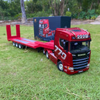 Huina 770S transport truck outdoor driving