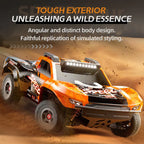 4WD RC monster truck with all-terrain tires