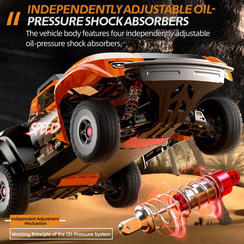 JJRC C8822 4WD RC truck off-road action