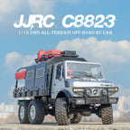 JJRC C8823 1/18 6WD Unimog RC Off-Road Truck | All-Terrain Hobby Crawler
