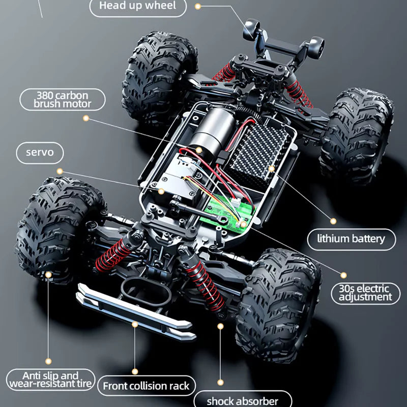 JJRC C8838 1:14 4WD High Speed RC Truck 30KM/H RTR