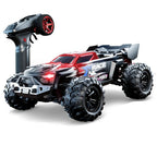 JJRC C8839 1/14 4WD High-Speed Off-Road RC Truck | 25KM/H All-Terrain RC Car with Multi-Mode LED Lights Red