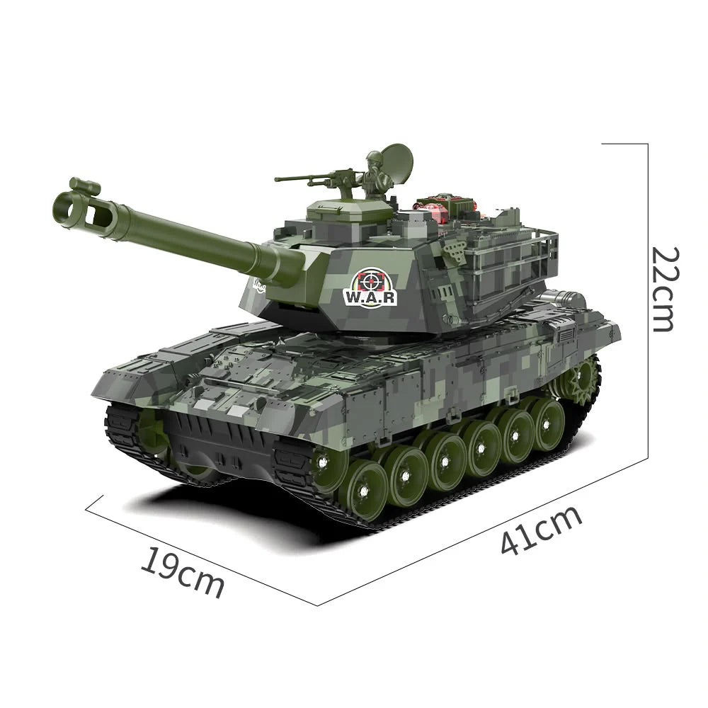 JJRC Q131 Military Tank with Water Bomb Size