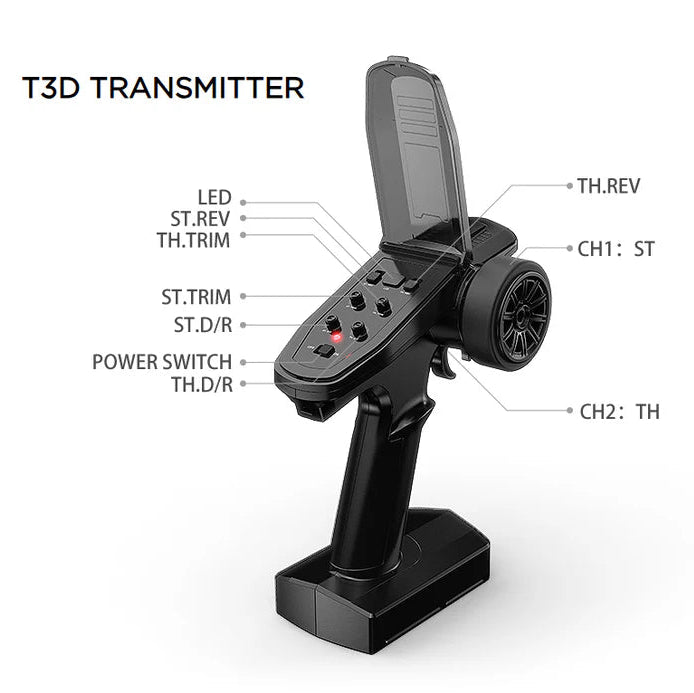 MJX 10304DC 1:10 Polo remote control