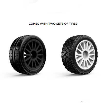 MJX 10304DC 1:10 Polo tires
