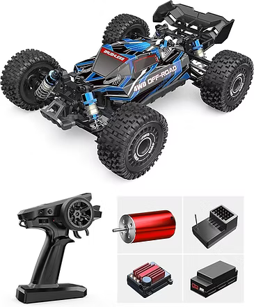 MJX 16207 RC car high speed buggy front view