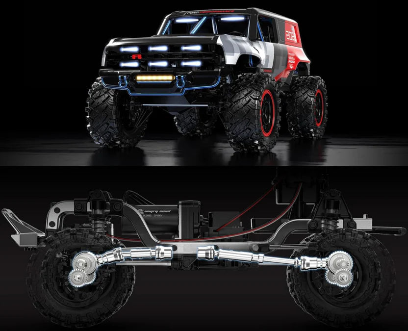 MJX H12P Brushless RC Crawler LED Lights