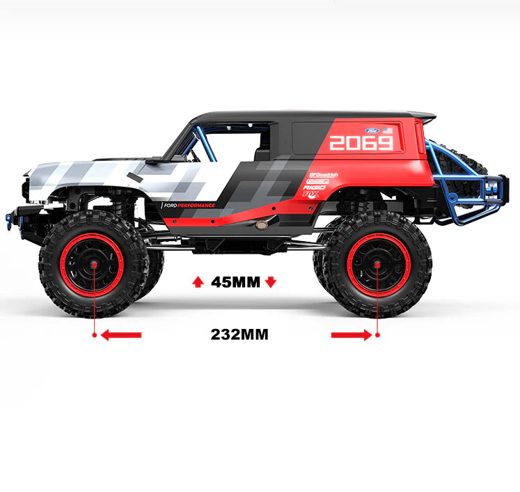 MJX H12P Portal Axle Rock Crawler