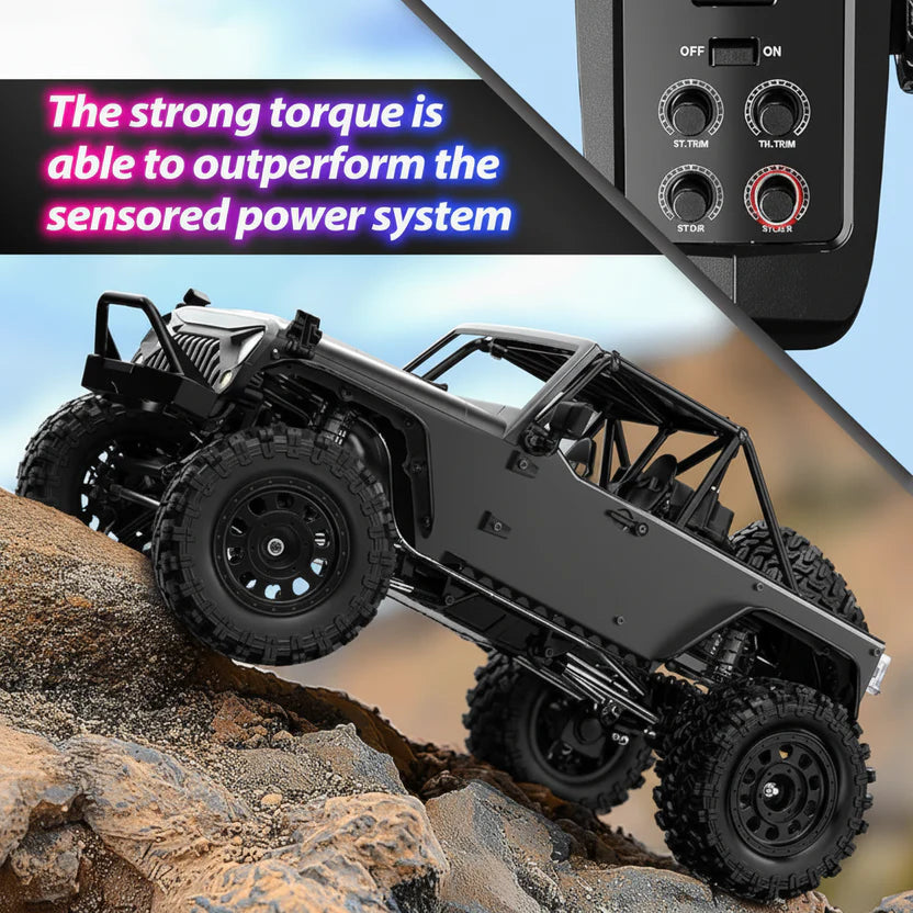 MJX H12Y RC Car Side Profile Off Road Design