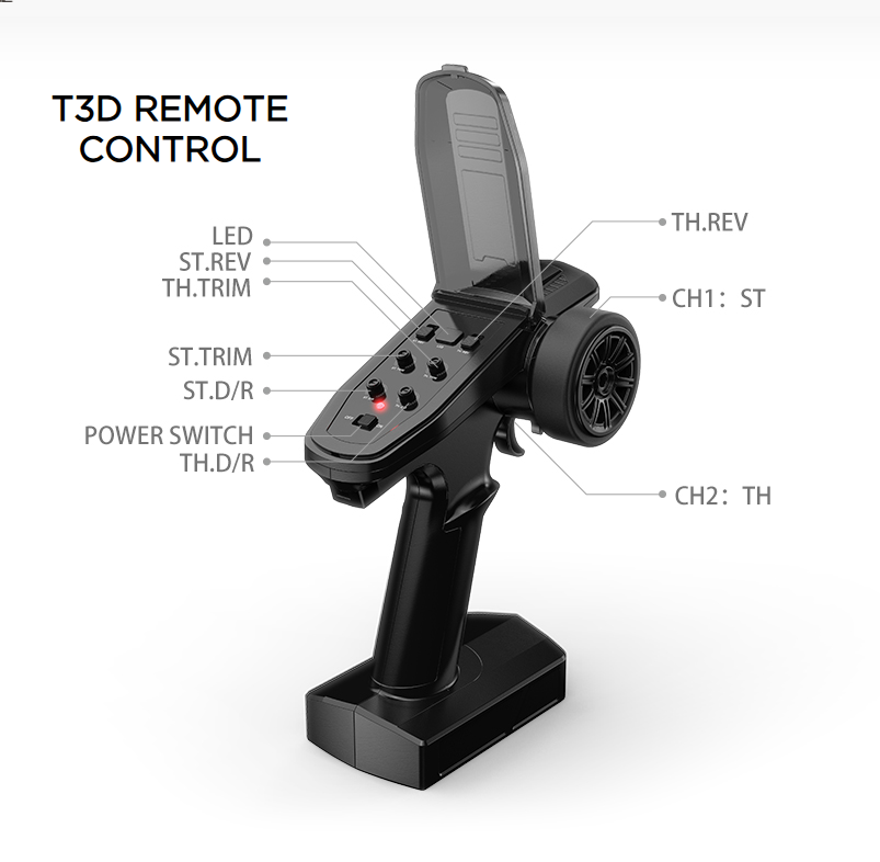 MJX Hyper Go 7303DC remote
