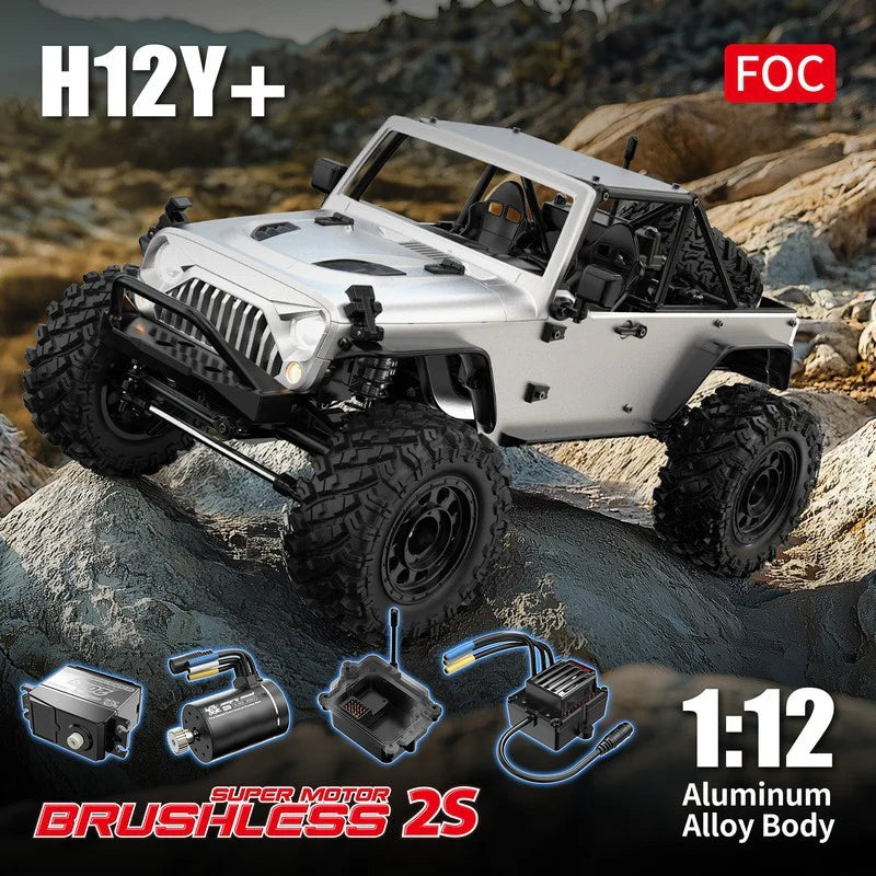 MJX Hyper Go H12Y+ 1:12 RTR Truck 4WD RC Crawler