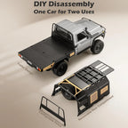 MN82S RC crawler rear angle