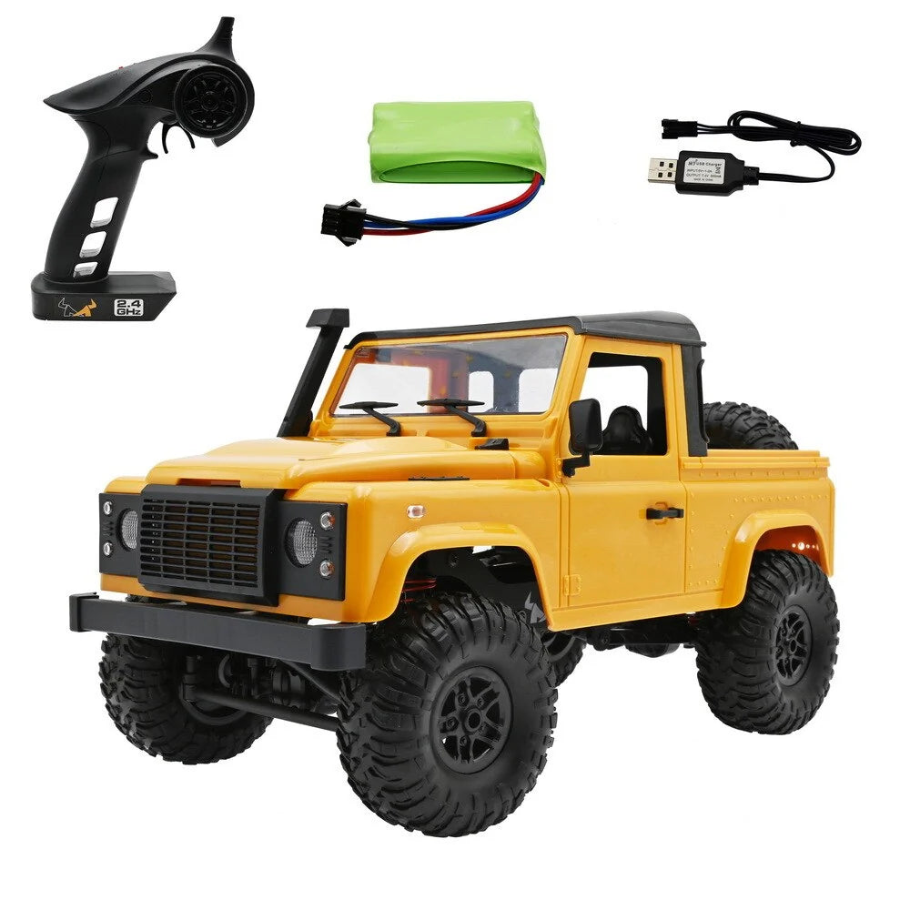 MN91 RC crawler yellow