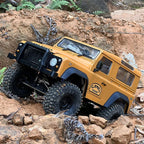 MN999 RC crawler rear view with LED lights