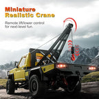 MN Model MN82T 4WD off road RC crawler side view