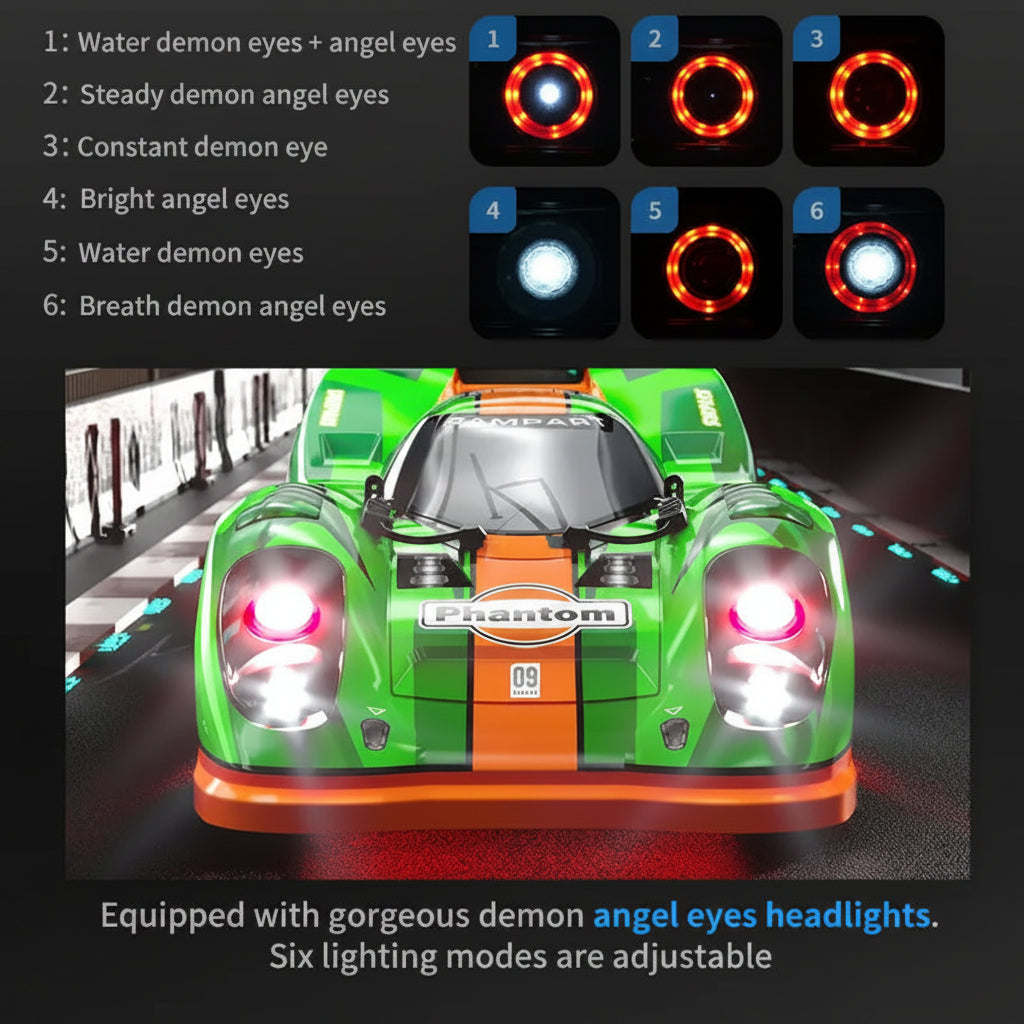 SCY 16307 PRO RC Car Green Color Model
