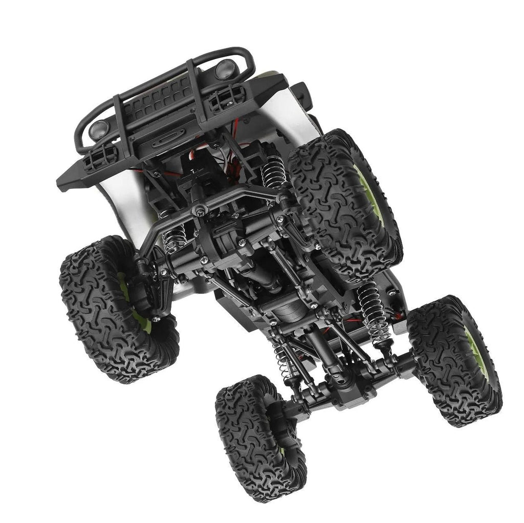 WLTOYS 184021 suspension and tire detail close up