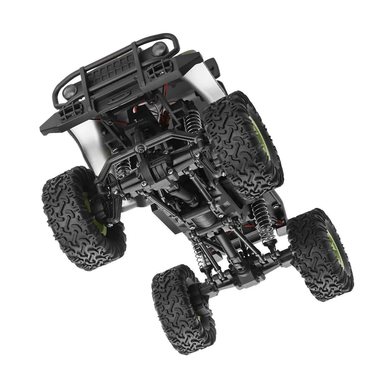 WLTOYS 184021 suspension and tire detail close up