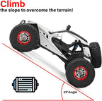 High-speed WLtoys 12429 off-road RC truck