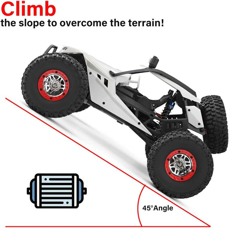 High-speed WLtoys 12429 off-road RC truck